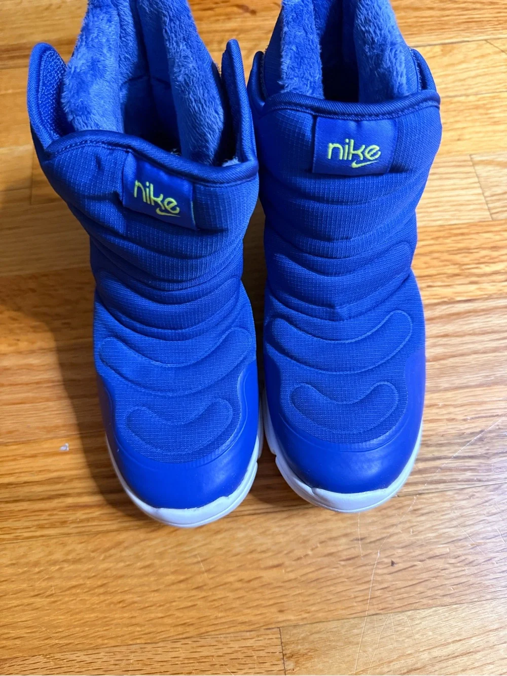 Nike Novice Blue Padded Winter Boots